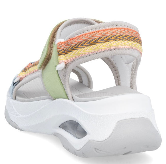 W3151-90 LADIES' SANDALS MULTI ZICK-ZACK-KONSTRUKTION