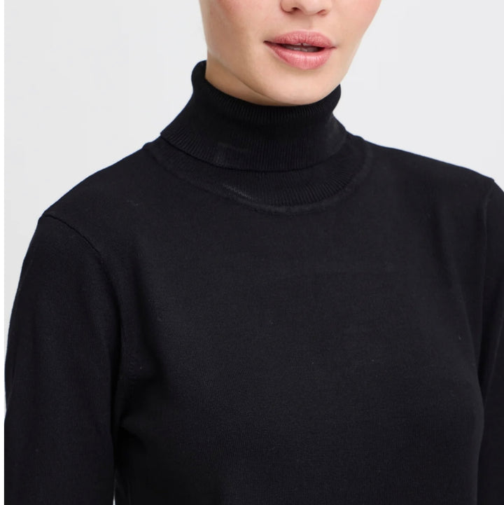 MMORLA ROLLNECK BLACK