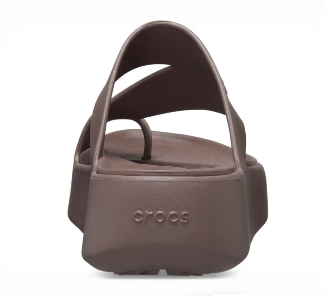 GETAWAY PLATFORM TOE LOOP TRUFFLE