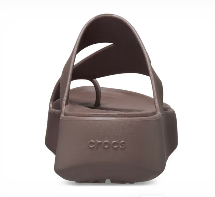 GETAWAY PLATFORM TOE LOOP TRUFFLE