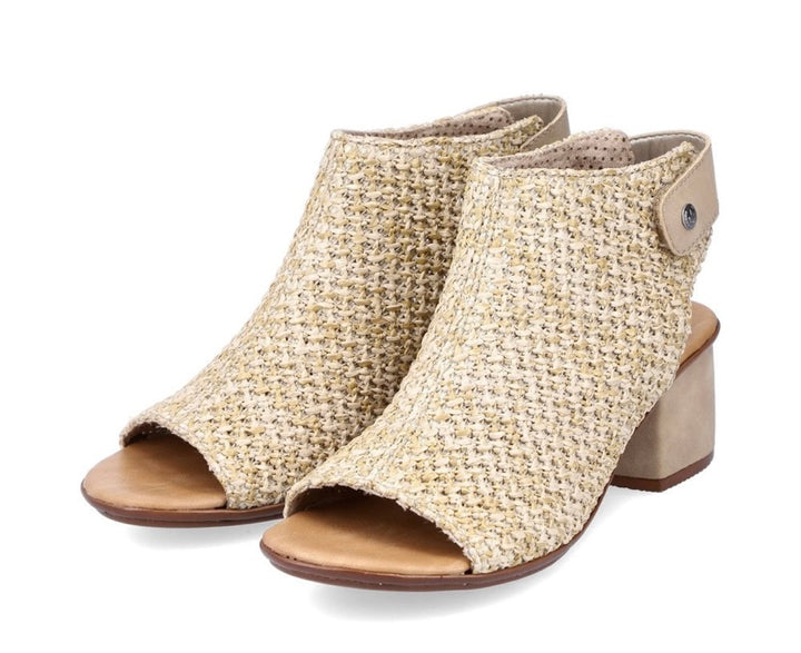 SAND BEIGE STRAP SANDALS