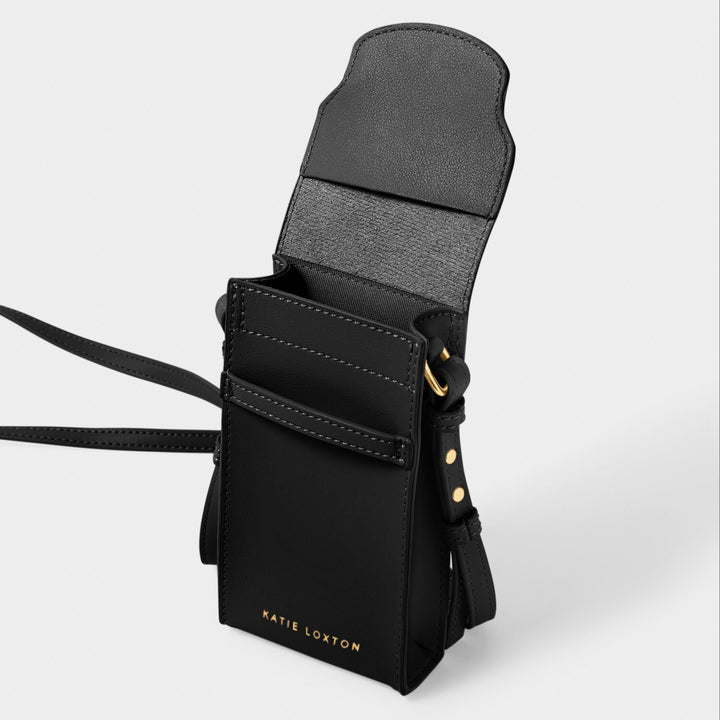CECE PHONE CROSSBODY BAG BLACK