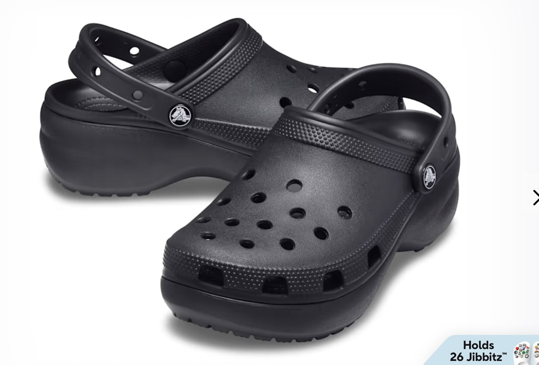 CLASSIC PLATFORM CLOG WOMENS BLACK