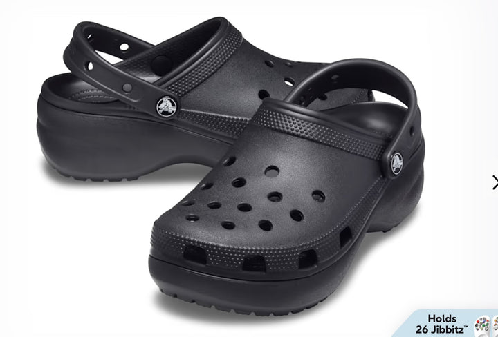 CLASSIC PLATFORM CLOG WOMENS BLACK