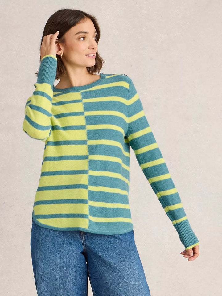 EMMA JUMPER BLUE MLT