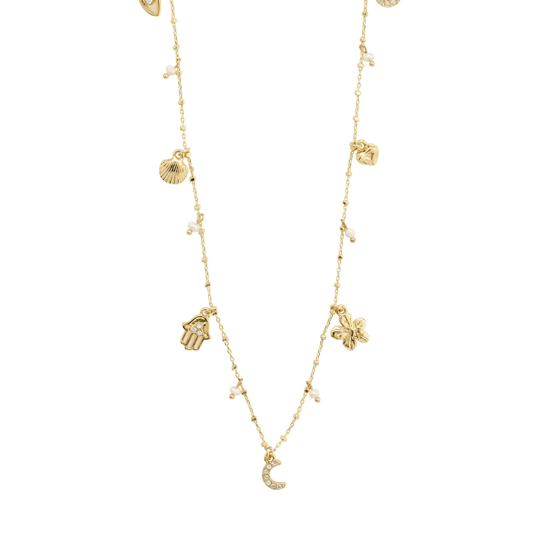 PRUCENCE GOLD PLATED NECKLACE