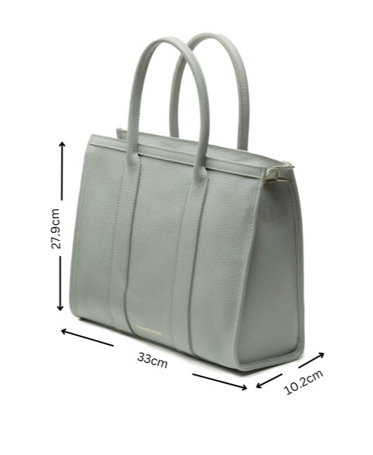 LIGHT GREY DAY BAG