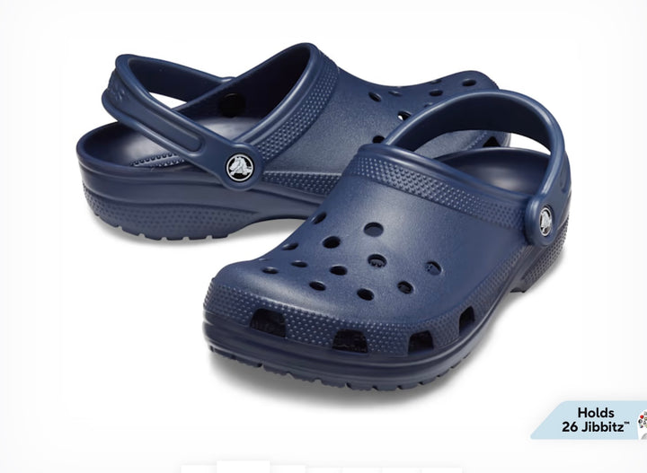 CLASSIC NAVY CROCS