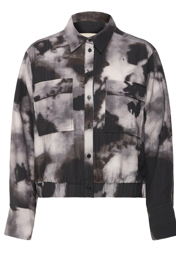 LAINEY SHIRT PUMICESTONE GHOST