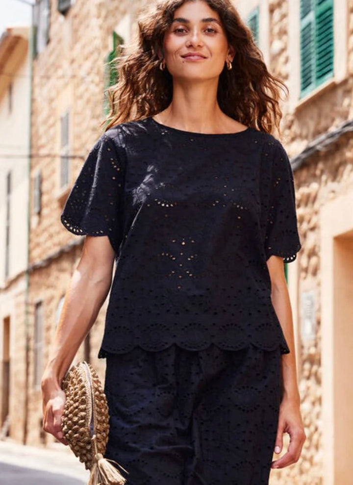 ANGIE BLOUSE BLACK
