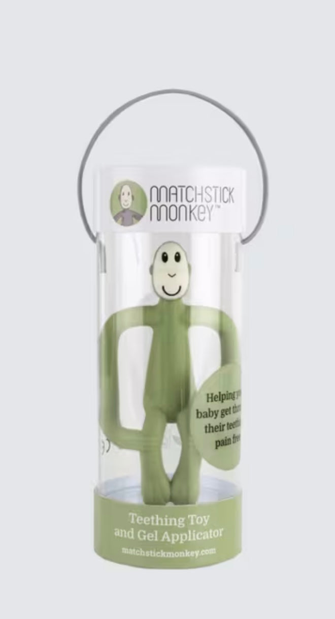 ORIGINAL MONKEY TEETHING GEL APPLICATOR - GREEN
