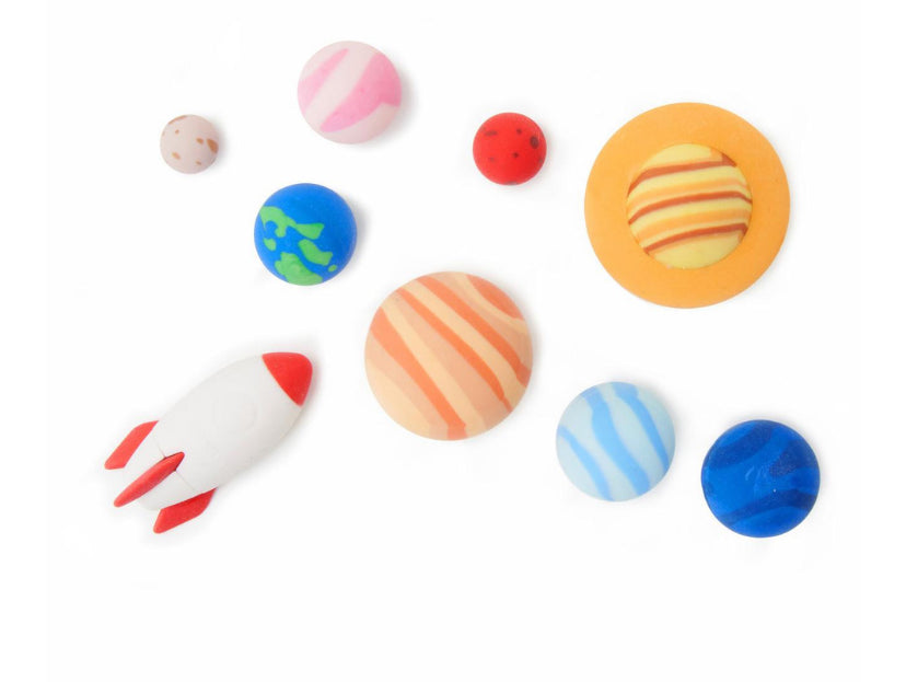 SOLAR SYSTEM RUBBER SET