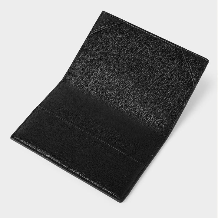 PASSPORT COVER BLACK 14.5CM 10CM
