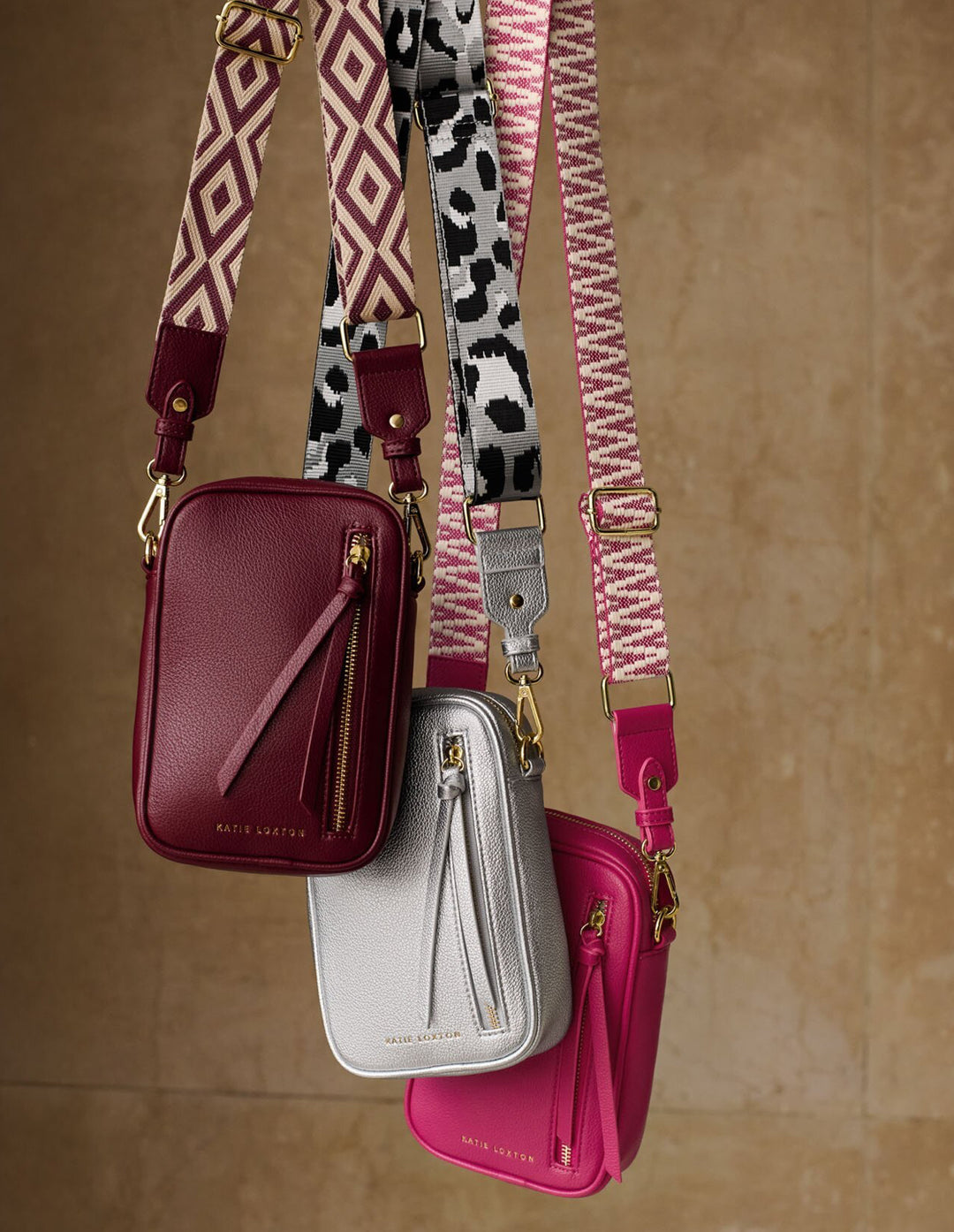 HALLIE SMALL CROSSBODY BAG SILVER