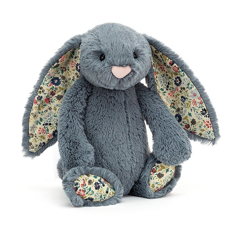 BLOSSOM DUSKY BLUE BUNNY ORIGINAL MEDIUM