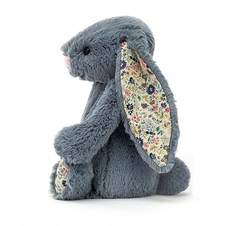 BLOSSOM DUSKY BLUE BUNNY ORIGINAL MEDIUM