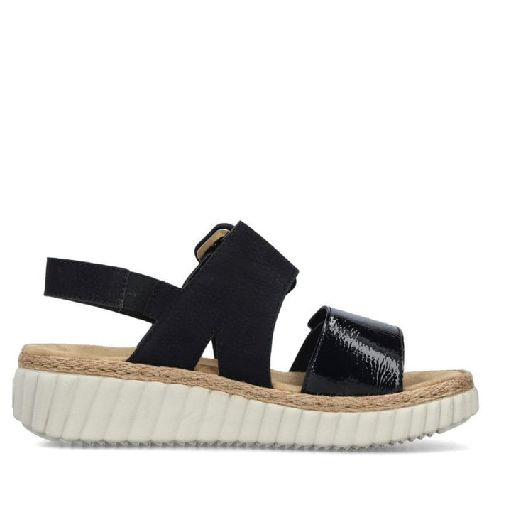 69260-00 LADIES' SANDALS BLACK SEITL. ANFLECHTER