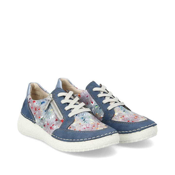 BLUE MULTI SIDE ZIP TRAINERS
