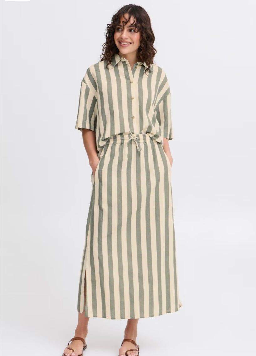 MADDIE SHIRT AGAVE GREEN