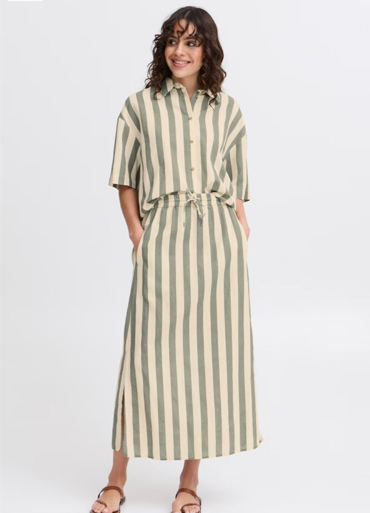 MADDIE SHIRT AGAVE GREEN