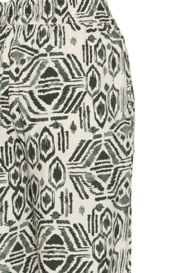 JOELLA CROP TROUSER ETHNIC SEA SPRAY