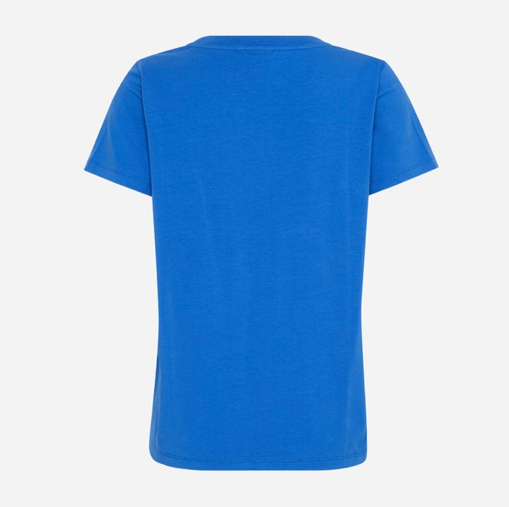 ZA SHOULDER TEE BLUE LOLITE