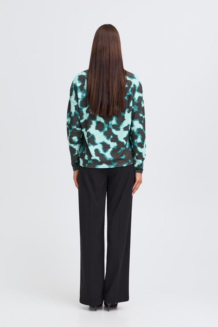 PIETA TOP BLURRY GREEN