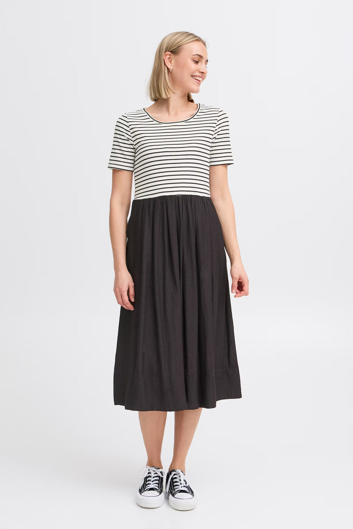 JUNDY DRESS BLACK MIX