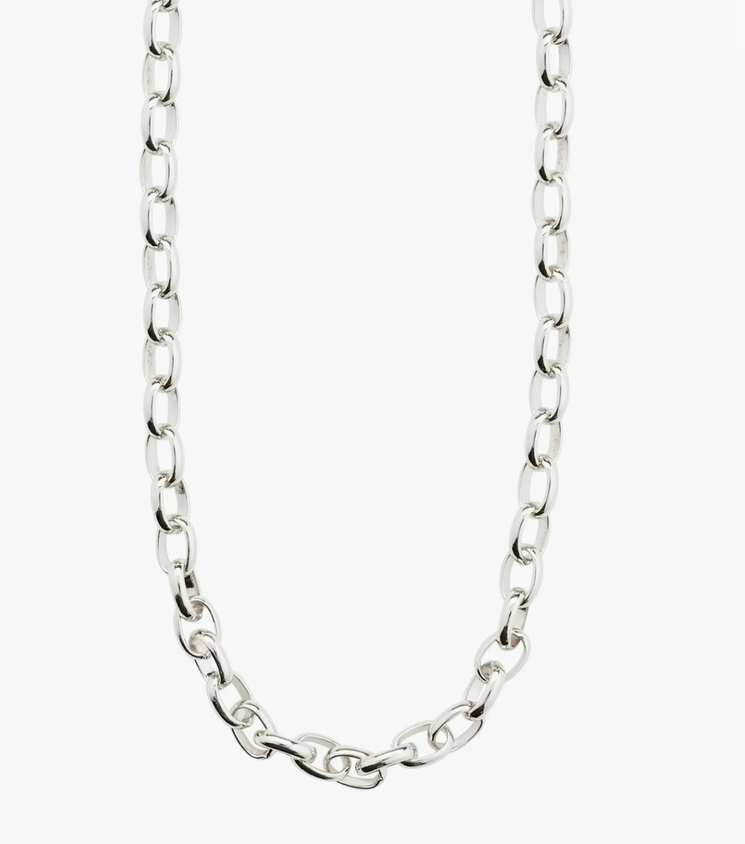 CHARM NECKLACE SILVER PLATED