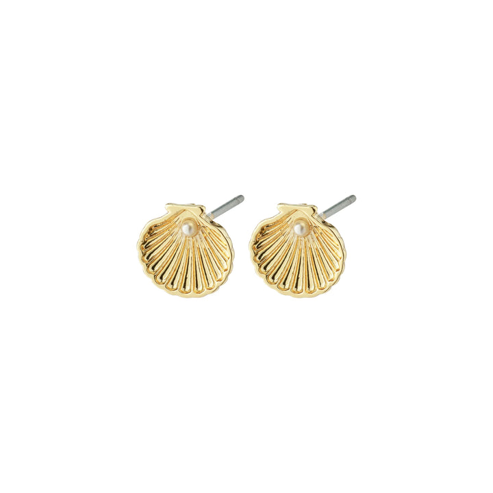 OPAL GOLD PLATED EARRINGS