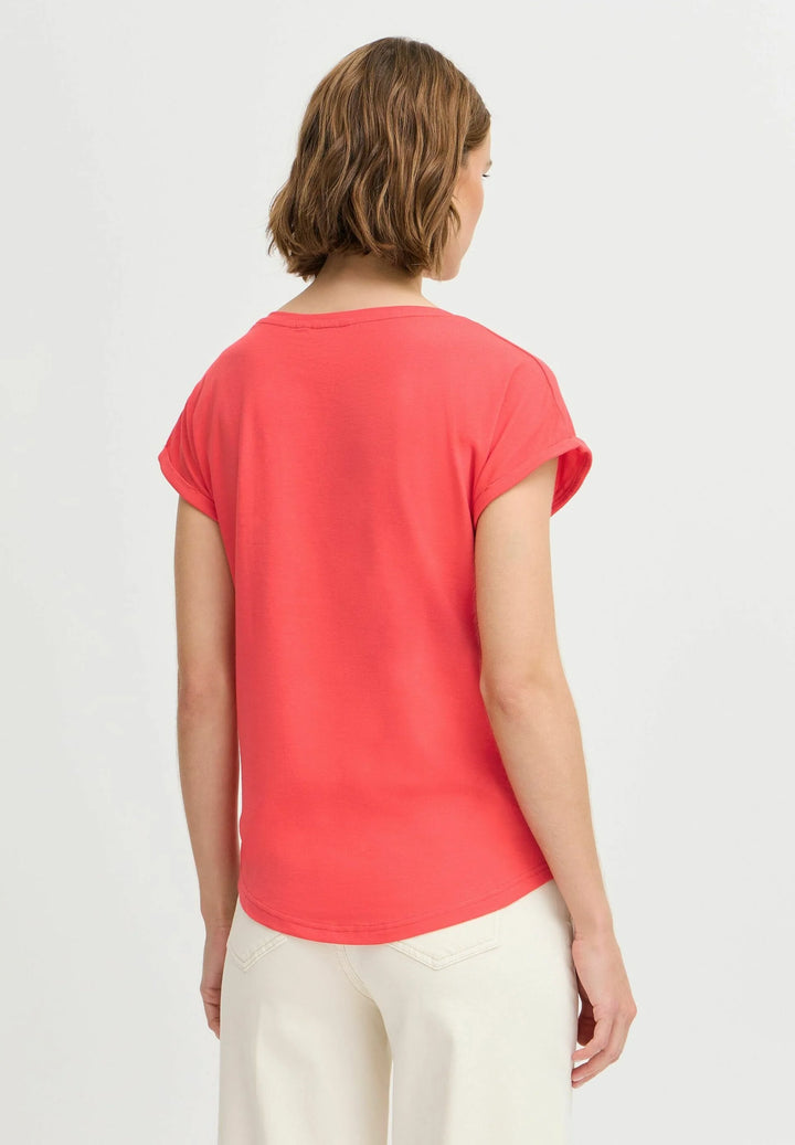 PAMILA T-SHIRT POINSETTIA