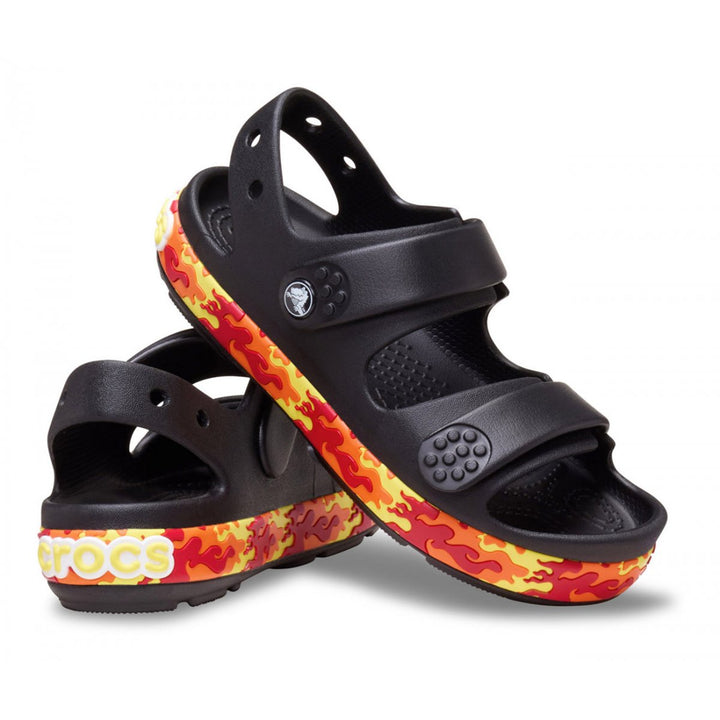 CROCBAND CRUISER FLAMES SANDAL  K