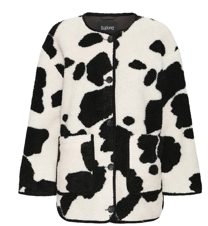 COTATA JACKET BLACK COW HIDE