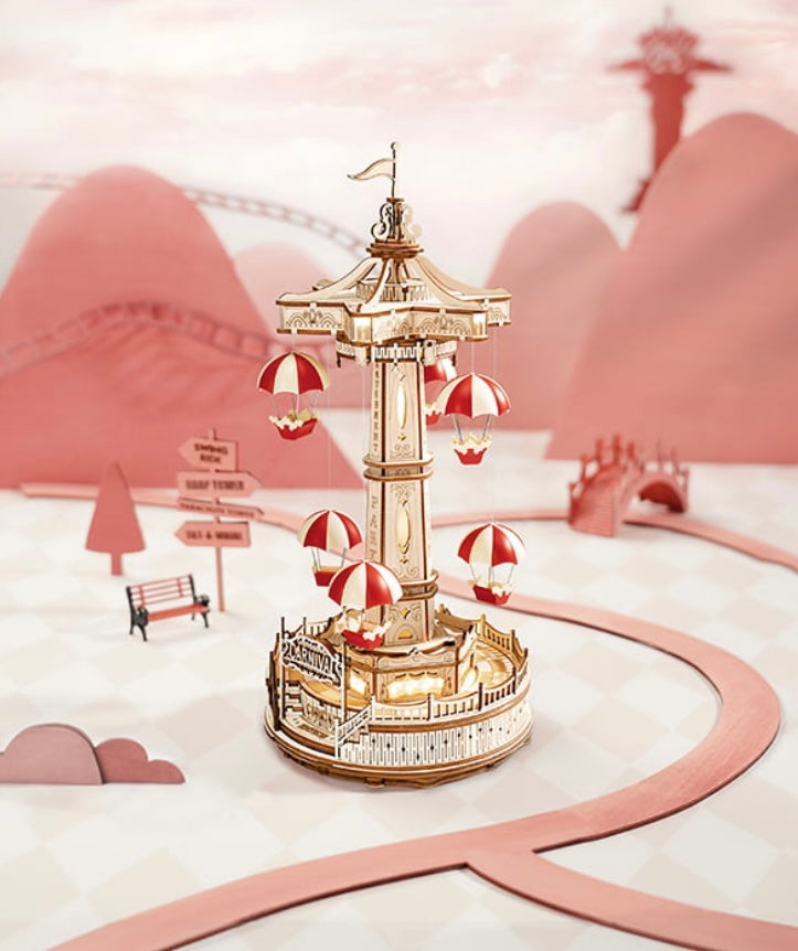 PARACHUTE TOWER A MIDSUMMER NIGHT’S DREAM
