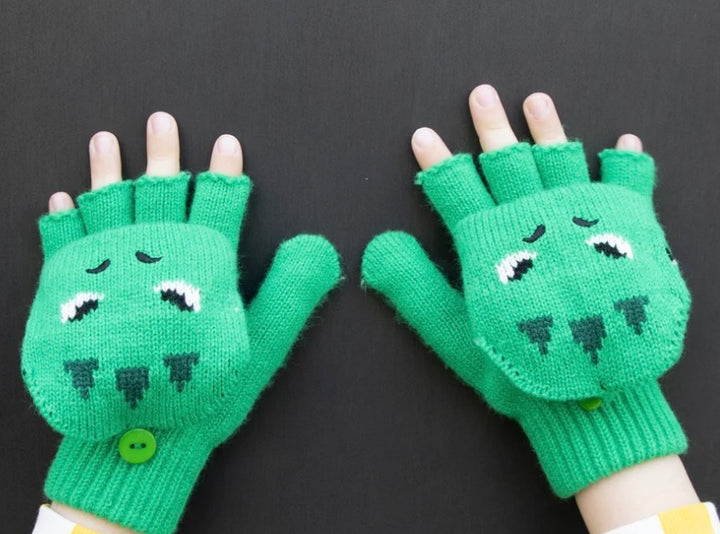 T-REX KNITTED GLOVES