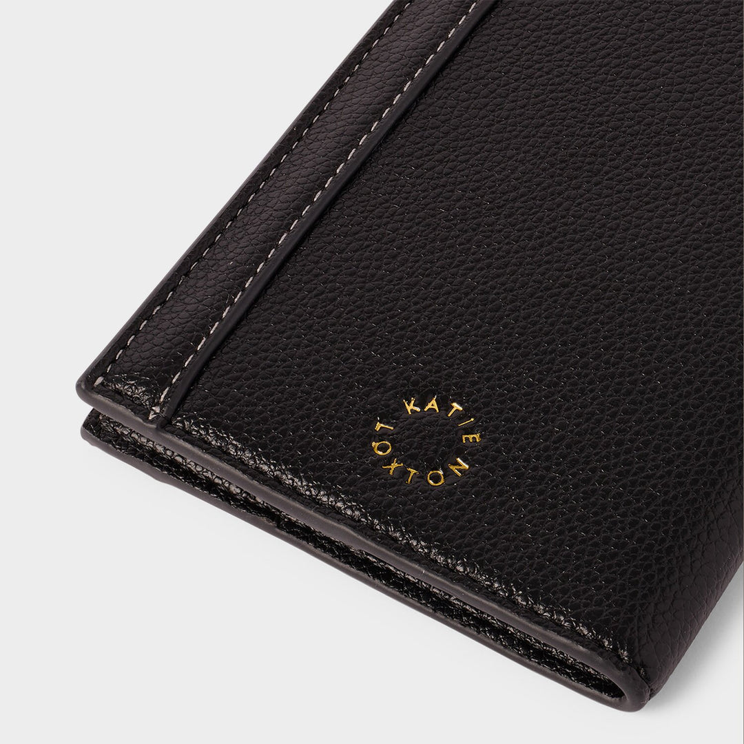 PASSPORT COVER BLACK 14.5CM 10CM