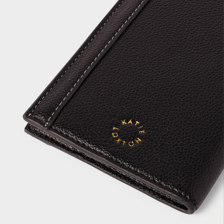 PASSPORT COVER BLACK 14.5CM 10CM