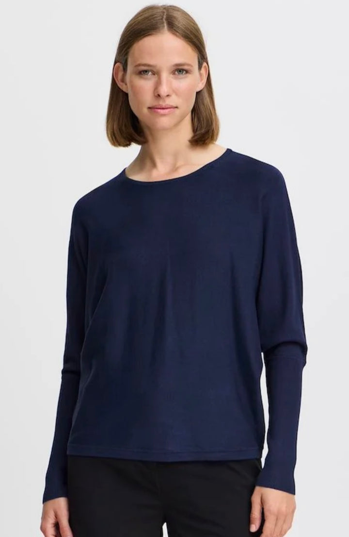 MMORLA BAT JUMPER NAVY BLAZER