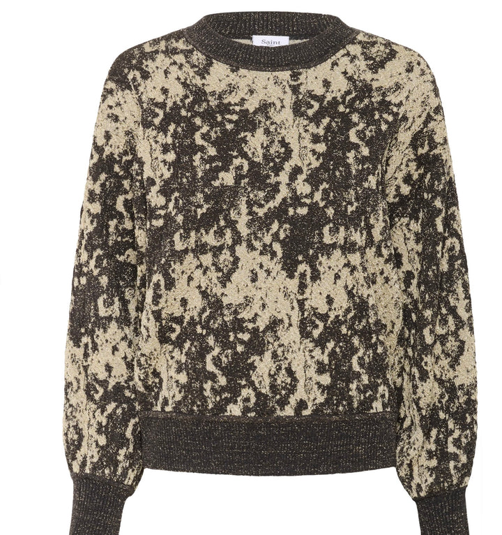 NAHLA SZ PULLOVER GUNMETAL MELEN