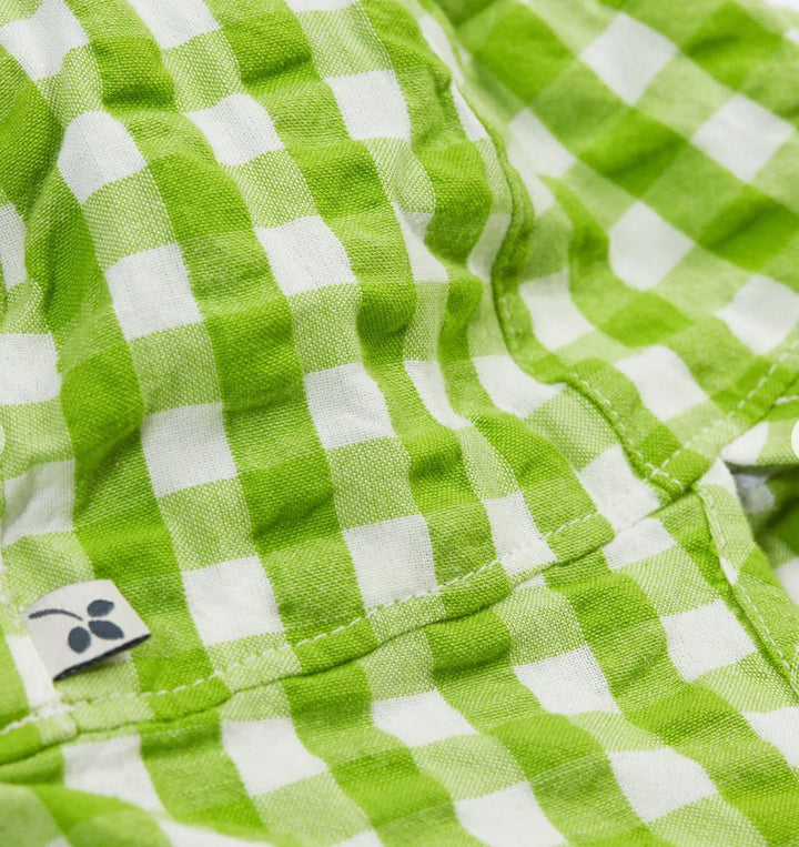 SEERSUCKER LEGIONNAIRES HAT, MACAW GINGHAM