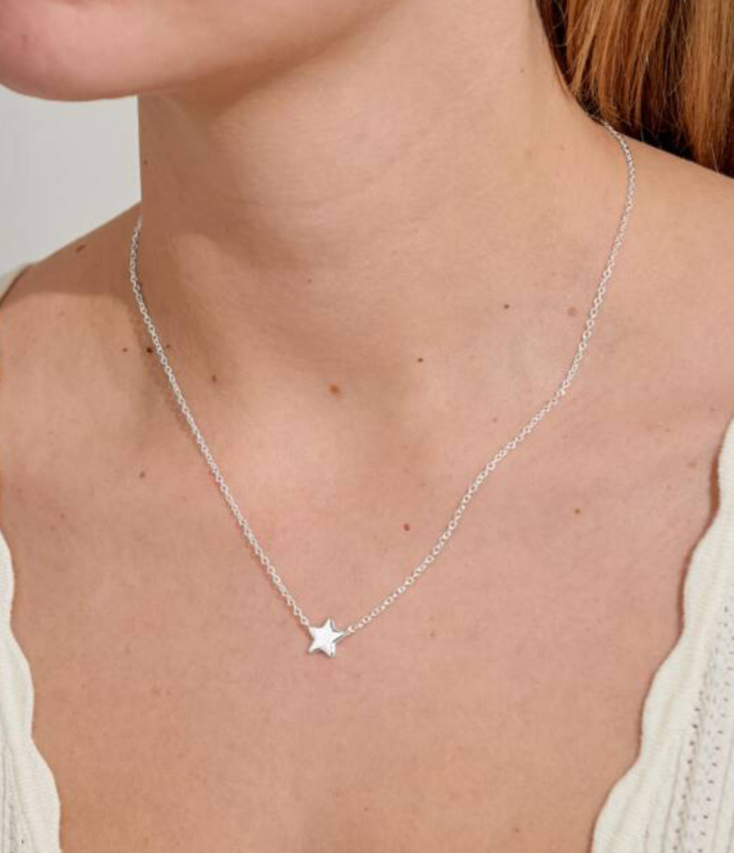 NECKLACE CHRISTMAS CRACKER MERRY CHRISTMAS SILVER PLATED