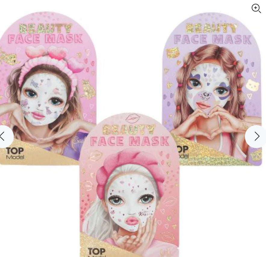 BEAUTY FACE MASK TOP MODEL