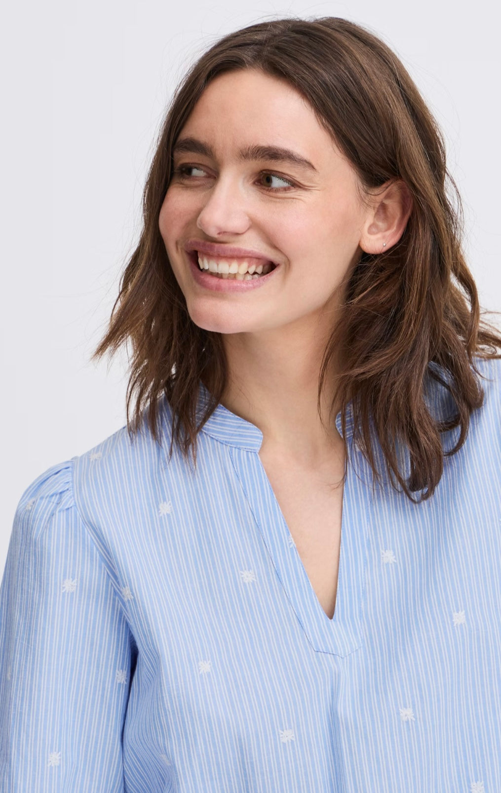 ISANI BLOUSE BLUE HORIZON MIX