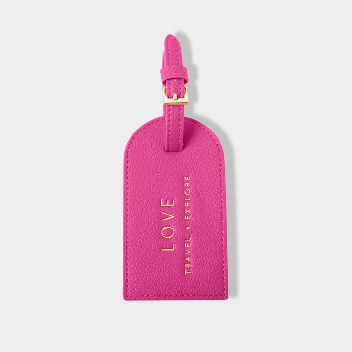 SENTIMENT LUGGAGE TAG LOVE TRAVEL