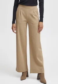 RIZETTA WIDE PANTS TIGER’S EYE MELANGE