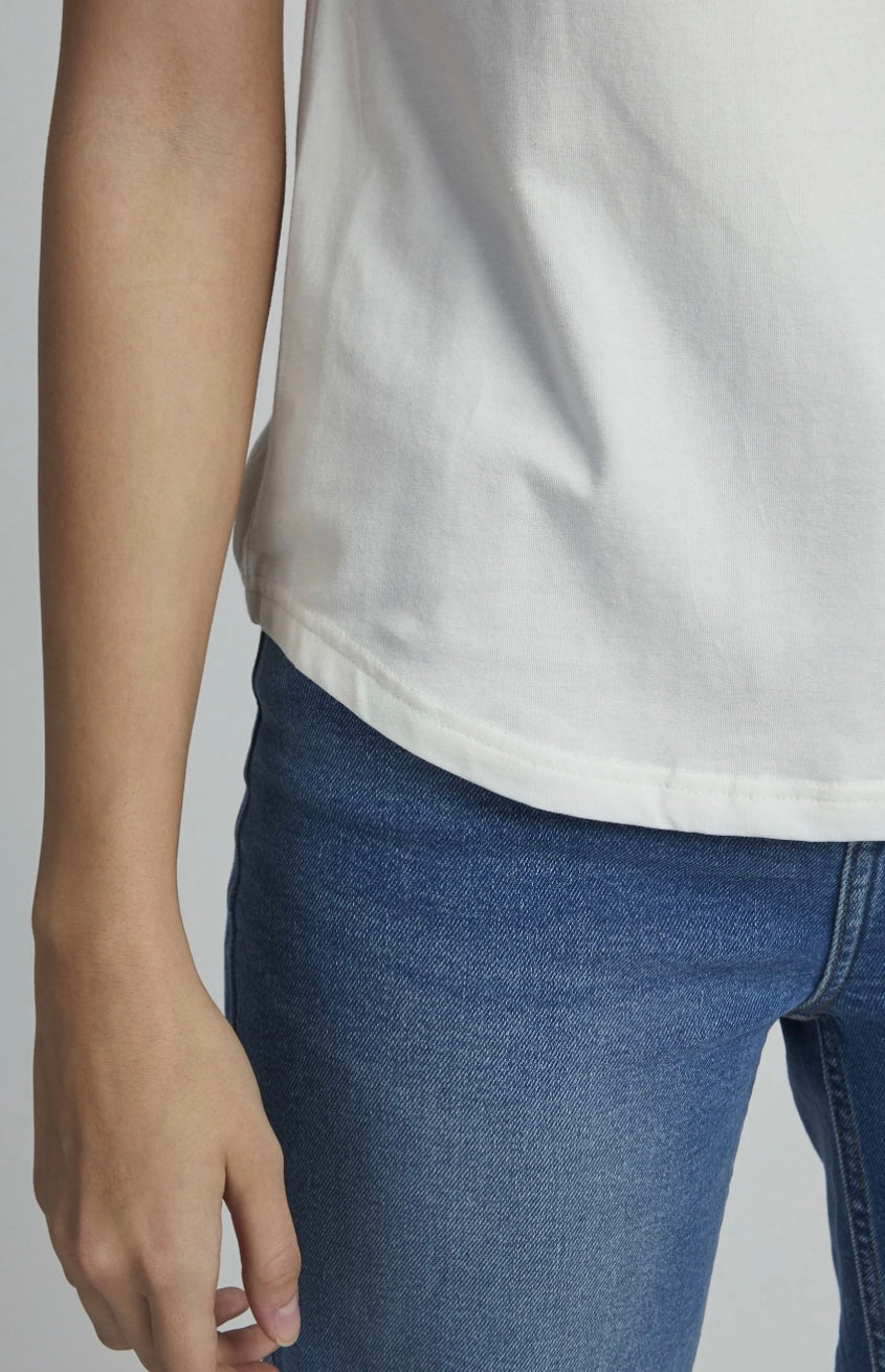 PAMILA T-SHIRT OFF WHITE