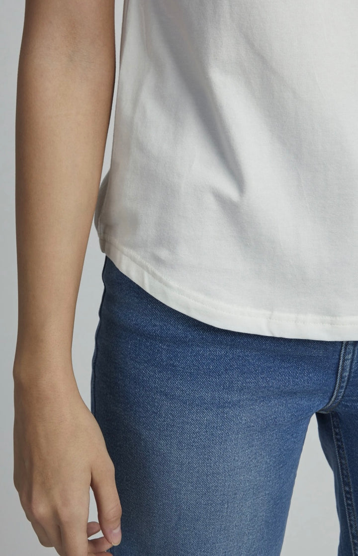 PAMILA T-SHIRT OFF WHITE