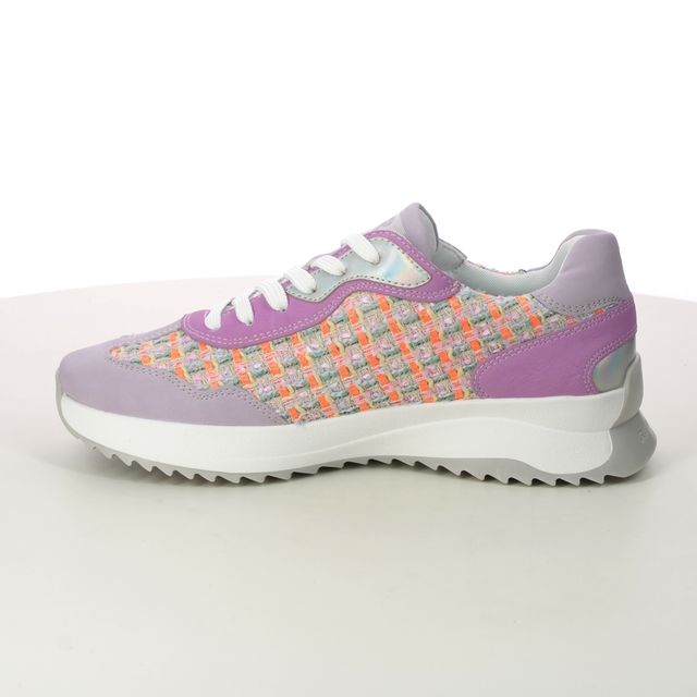 LILAC MULTI TEXTILES TRAINERS
