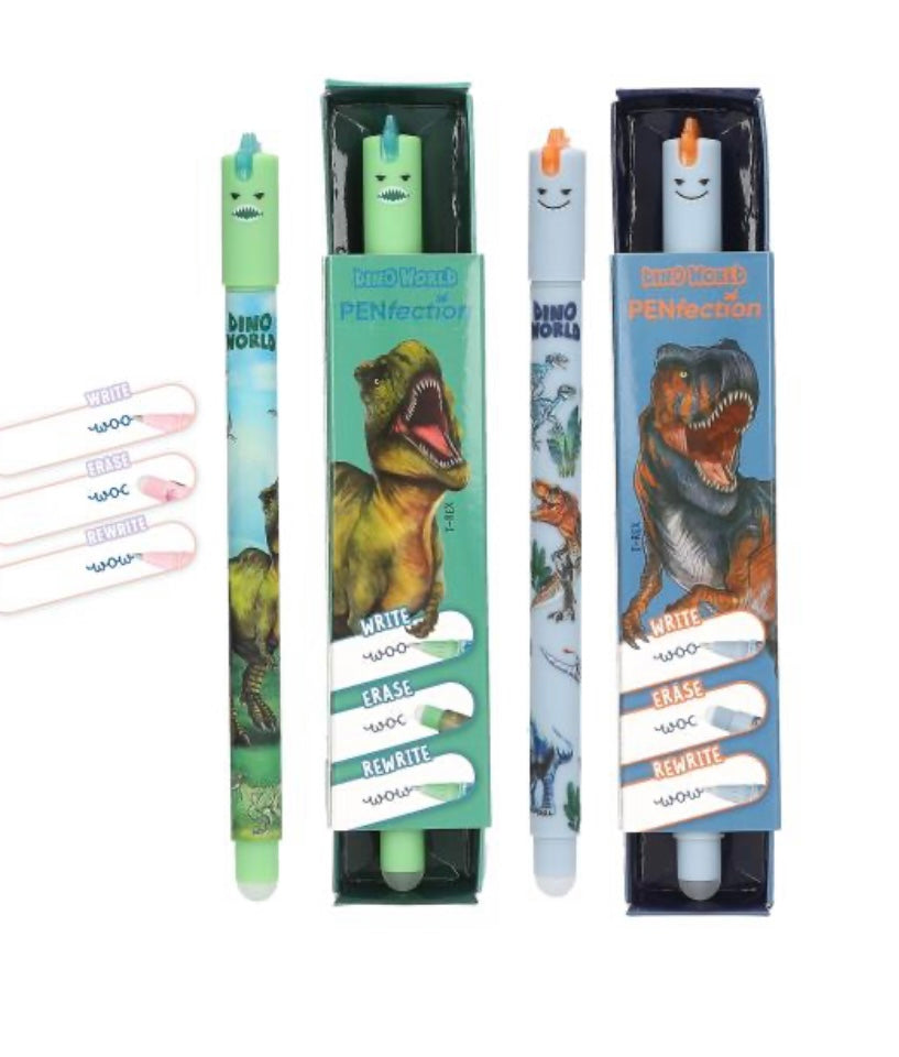 ERASABLE PEN DINO WORLD
