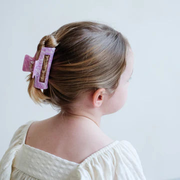 LARGE CLAW CLIP PINK